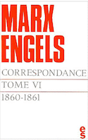 Correspondance Marx Engels (1860-1861)